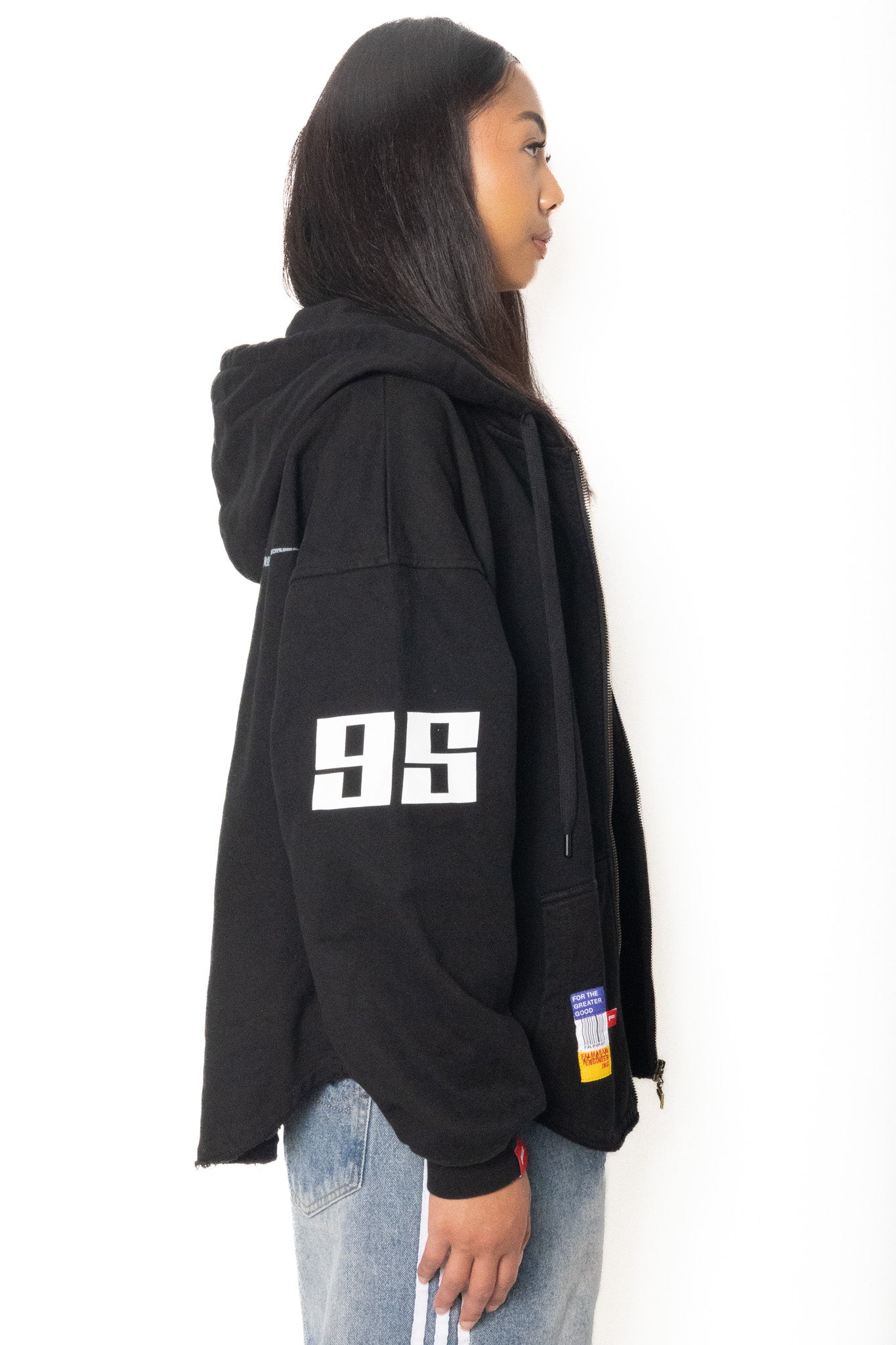 NEO CROPPED ZIP HOODIE