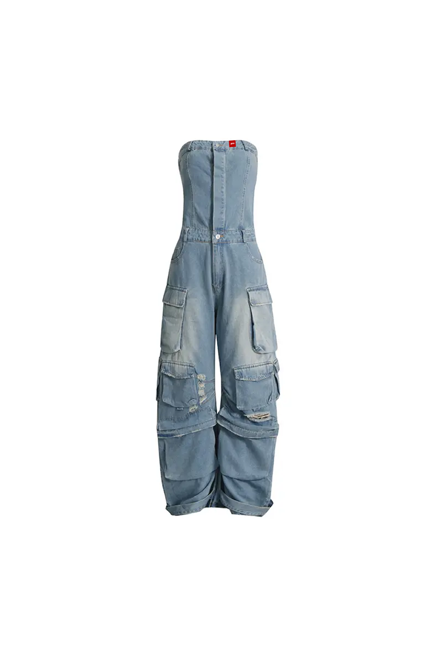 HERA DENIM JUMPSUIT